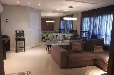 Apartamento com 3 Suítes para Locação, 122m² - Bairro Jardim, Santo André/SP.