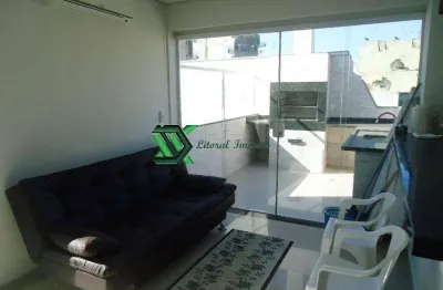 Cobertura com 3 quartos à venda no jardim tejereba, guarujá , 160 m2 por r$ 650.000