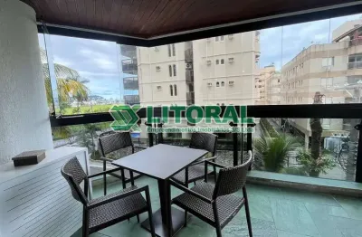 Apartamento alto padrão 4 dormitório, 100 mts da praia.
