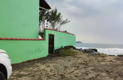 Casa à venda na frente do mar na praia de balneário barra do sul - sc