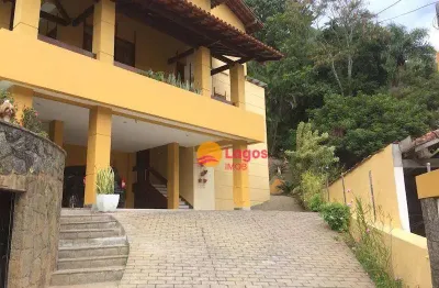 Casa com 4 dormitórios à venda, 650 m² por r$ 3.400.000,00 - itacoatiara - niterói/rj