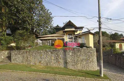 Casa com 3 dormitórios à venda, 303 m² por r$ 1.400.000,00 - maria paula - niterói/rj