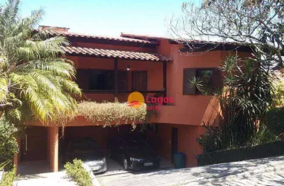 Casa com 5 dormitórios à venda, 518 m² por r$ 1.900.000,00 - pendotiba - niterói/rj
