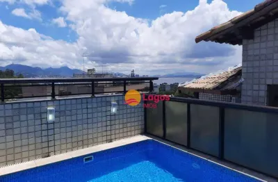 Cobertura com 3 dormitórios à venda, 203 m² por r$ 1.150.000,00 - são domingos - niterói/rj