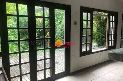 Casa com terreno de 2.175 m2, 4 dormitórios à venda, 130 m² por r$ 1.200.000 - maceió - niterói/rj
