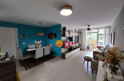 Apartamento com 3 dormitórios à venda, 140 m² por r$ 820.000,00 - itaipu - niterói/rj