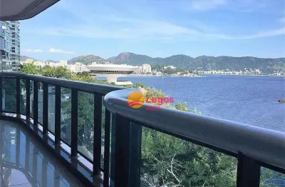 Apartamento à venda, 250 m² por r$ 3.000.000,00 - boa viagem - niterói/rj