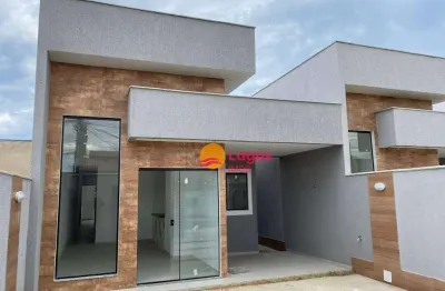 Casa com 3 dormitórios à venda, 100 m² por r$ 500.000,00 - jardim atlântico central (itaipuaçu) - maricá/rj
