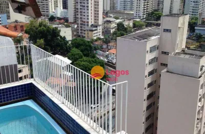 Cobertura com 3 dormitórios à venda, 180 m² por r$ 940.000,00 - icaraí - niterói/rj