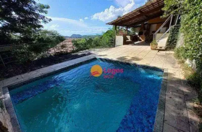 Casa com 3 dormitórios à venda, 124 m² por r$ 850.000,00 - pendotiba - niterói/rj