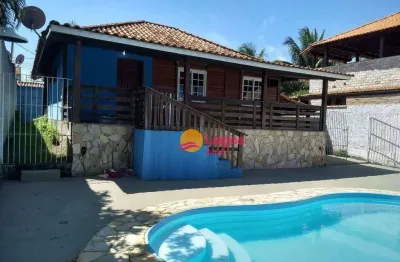 Casa com 4 dormitórios à venda, 150 m² por r$ 700.000,00 - jardim atlântico central (itaipuaçu) - maricá/rj
