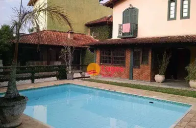 Casa com 3 dormitórios à venda, 270 m² por r$ 790.000,00 - itaipu - niterói/rj