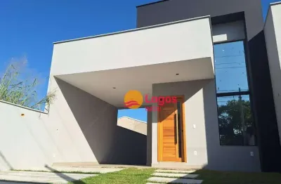 Casa com 3 dormitórios à venda, 120 m² por r$ 530.000,00 - jardim atlântico central (itaipuaçu) - maricá/rj