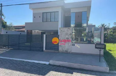 Casa à venda, 330 m² por r$ 1.990.000,00 - ponta grossa - maricá/rj