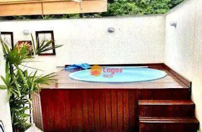 Cobertura à venda, 130 m² por r$ 720.000,00 - maria paula - niterói/rj