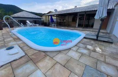 Casa com 3 dormitórios à venda, 250 m² por r$ 770.000,00 - condado de maricá - maricá/rj