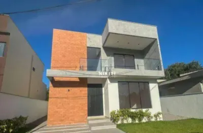 Casa com 4 dormitórios à venda, 208 m² por r$ 1.200.000,00 - ubatiba - maricá/rj