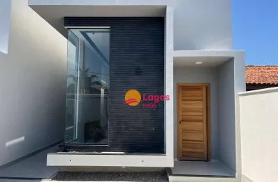 Casa com 3 dormitórios à venda, 105 m² por r$ 650.000,00 - jardim atlântico leste (itaipuaçu) - maricá/rj