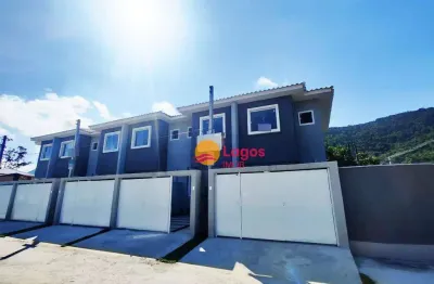 Casa com 2 dormitórios à venda, 85 m² por r$ 390.000,00 - barroco (itaipuaçu) - maricá/rj