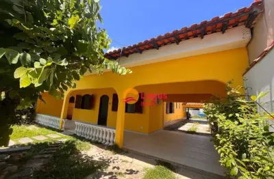 Casa com 3 dormitórios para alugar, 137 m² por r$ 3.609,00/mês - guaratiba - maricá/rj