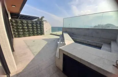 Cobertura com 4 dormitórios à venda, 288 m² por r$ 3.800.000,00 - piratininga - niterói/rj
