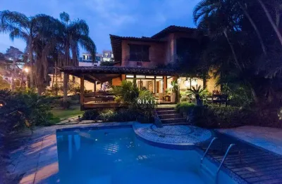 Casa com 5 dormitórios à venda, 380 m² por r$ 5.700.000,00 - camboinhas - niterói/rj
