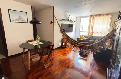 Apartamento com 2 dormitórios à venda, 80 m² por r$ 440.000,00 - santa rosa - niterói/rj
