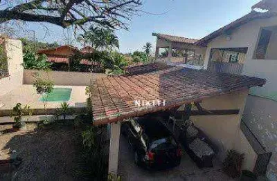Casa com 3 dormitórios para alugar, 300 m² - centro - maricá/rj