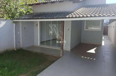 Casa com 2 dormitórios, 187 m² - venda por r$ 590.000,00 ou aluguel por r$ 4.113,04/mês - barroco (itaipuaçu) - maricá/rj