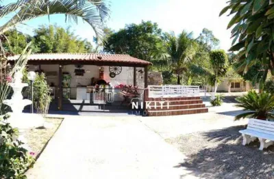 Chácara com 3 dormitórios à venda, 4200 m² por R$ 800.000,00 - Bambuí - Maricá/RJ