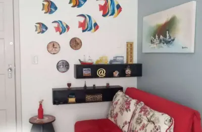 Apartamento mobiliado e decorado à poucos metros do mar em tramandaí