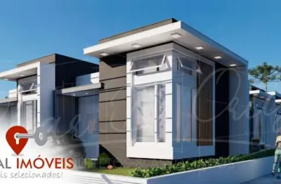 Casa nova geminada com excelente padrão construtivo e fino acabamento