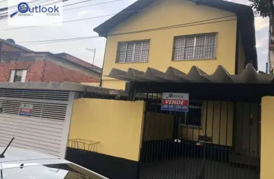 Casa com 4 dormitórios à venda, 280 m² por r$ 585.000,00 - centro - diadema/sp