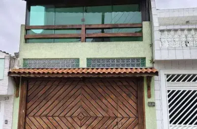 Sobrado com 3 dormitórios à venda, 294 m² por R$ 750.000,00 - Jardim ABC - Diadema/SP