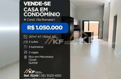 Casa em condomínio á venda - vila romana i - ribeirão preto / sp