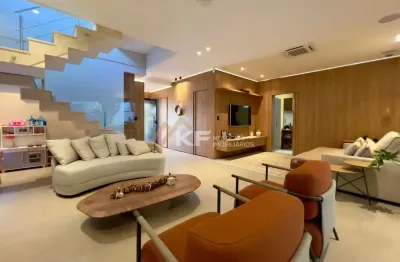 Casa sobrado condomínio santa monica ii - 3 quartos suítes - escrítório - piscina aquecida - 255m²  ribeirão preto
