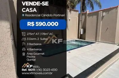 Casa à venda no parque candido do portinari  - ribeirão preto/sp