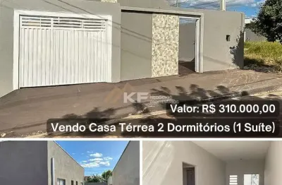 Casa com 2 quartos à venda em Nova Cravinhos, Cravinhos 