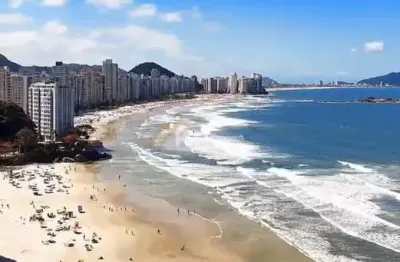 Apartamento locação temporada  guarujá/sp- praia de pitangueiras