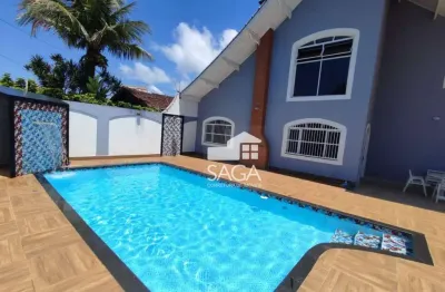 Casa com 5 dormitórios à venda, 430 m² por r$ 1.600.000,00 - balneário flórida - praia grande/sp