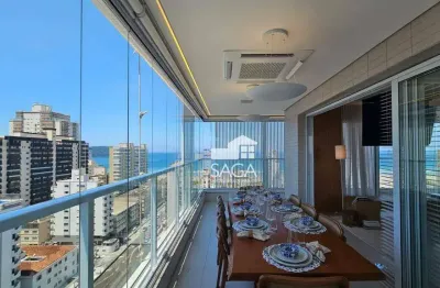 Entrega em 12/2025! apartamento com 3 dormitórios à venda, 150 m² por r$ 1.574.397 - canto do forte - praia grande/sp