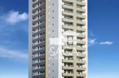 Apartamento com 1 dormitório à venda, 51 m² por r$ 492.000,00 - boqueirão - praia grande/sp