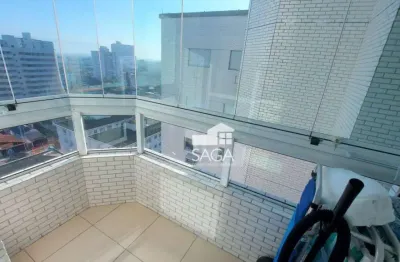 Apartamento com 2 dormitórios à venda, 54 m² por r$ 420.000,00 - vila guilhermina - praia grande/sp