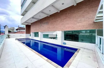 Apartamento com 2 dormitórios à venda, 73 m² por r$ 450.000,00 - vila guilhermina - praia grande/sp