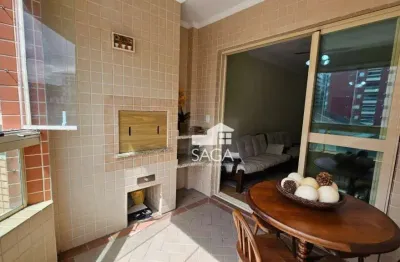 Apartamento com 2 dormitórios à venda, 90 m² por r$ 770.000,00 - canto do forte - praia grande/sp