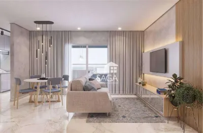 Apartamento com 2 dormitórios à venda, 72 m² por r$ 350.000,00 - mirim - praia grande/sp