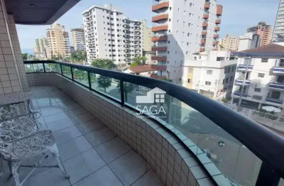 Apartamento com 2 dormitórios à venda, 85 m² por r$ 459.000,00 - vila guilhermina - praia grande/sp