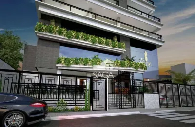 Apartamento com 2 dormitórios à venda, 90 m² por r$ 744.550,93 - vila guilhermina - praia grande/sp