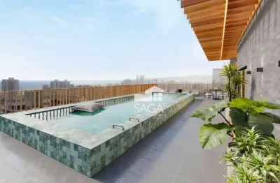 Apartamento com 2 dormitórios à venda, 76 m² por r$ 705.000,00 - canto do forte - praia grande/sp