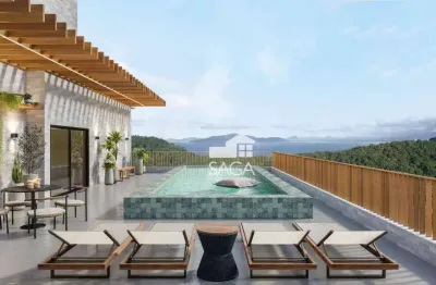 Apartamento com 2 dormitórios à venda, 77 m² por r$ 710.000,00 - canto do forte - praia grande/sp